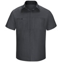 Men's Short Sleeve Performance Plus Shop Shirt With Oilblok Technology