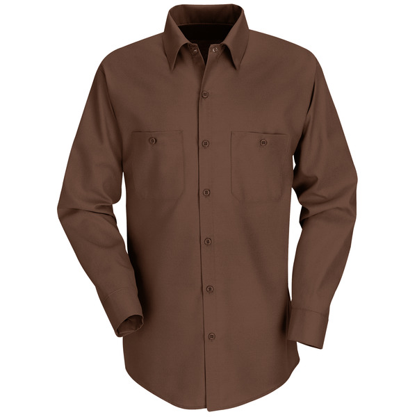 [SP14CB] Men's Long Sleeve Industrial Work Shirt