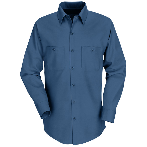Men's Long Sleeve Industrial Work Shirt