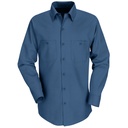 Men's Long Sleeve Industrial Work Shirt