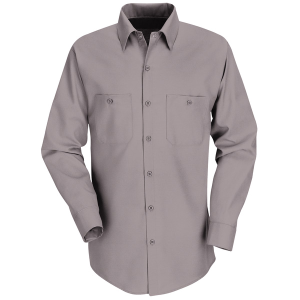 Men's Long Sleeve Industrial Work Shirt