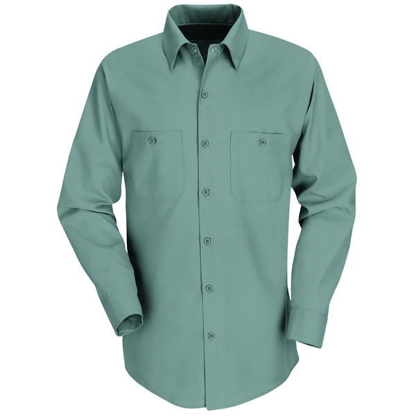 [SP14LG] Men's Long Sleeve Industrial Work Shirt