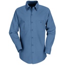 Men's Long Sleeve Industrial Work Shirt