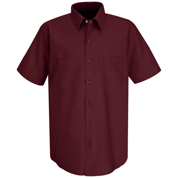 Men's Short Sleeve Industrial Work Shirt