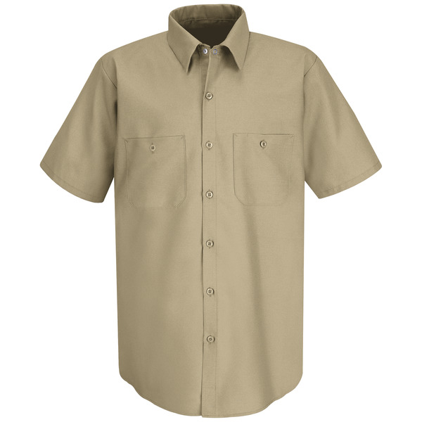 [SP24KK] Men's Short Sleeve Industrial Work Shirt