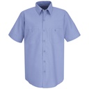 Men's Short Sleeve Industrial Work Shirt