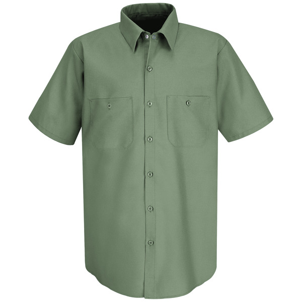 Men's Short Sleeve Industrial Work Shirt