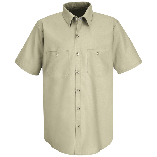 Men's Short Sleeve Industrial Work Shirt