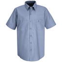 Men's Short Sleeve Industrial Work Shirt