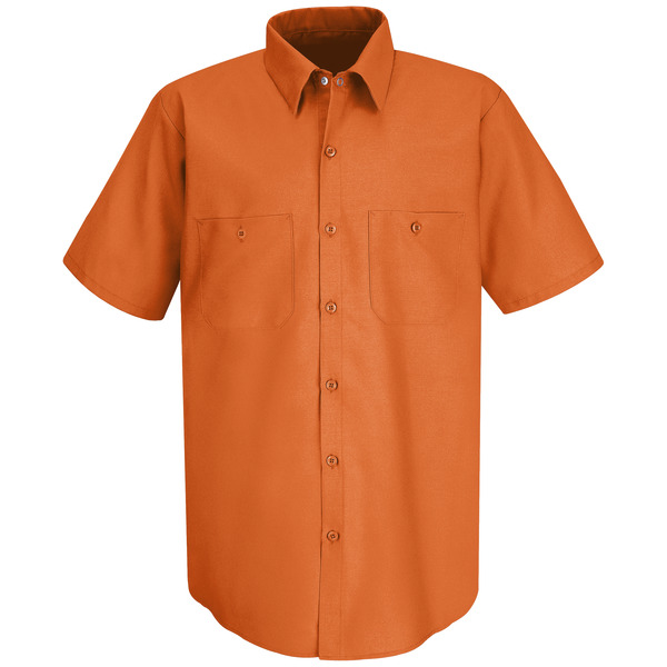 Men's Short Sleeve Industrial Work Shirt