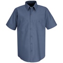Men's Short Sleeve Industrial Work Shirt