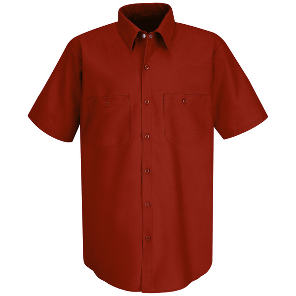 Men's Short Sleeve Industrial Work Shirt