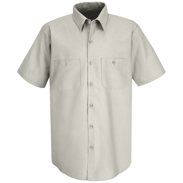 Men's Short Sleeve Industrial Work Shirt