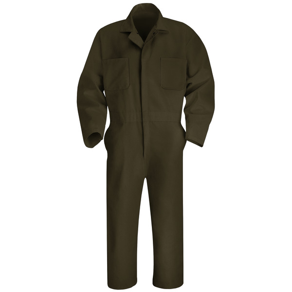 [CT10BN] Twill Action Back Coverall with Chest Pockets