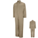 Twill Action Back Coverall with Chest Pockets