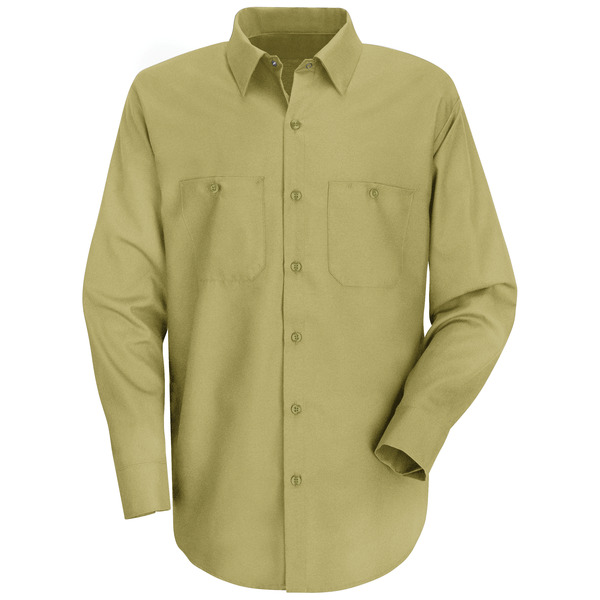 [SC30KH] Men's Long Sleeve Wrinkle-Resistant Cotton Work Shirt