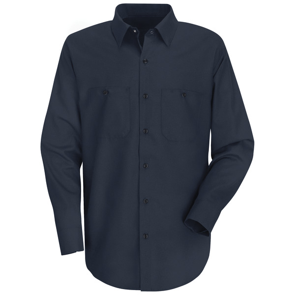 [SC30NV] Men's Long Sleeve Wrinkle-Resistant Cotton Work Shirt