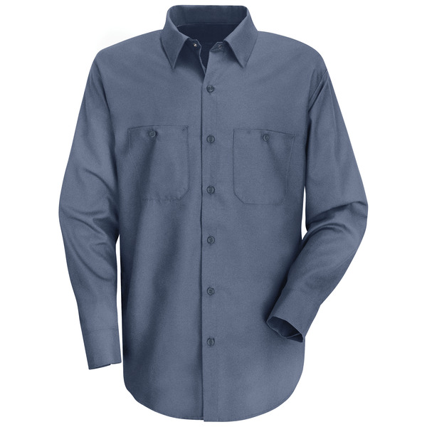 [SC30PB] Men's Long Sleeve Wrinkle-Resistant Cotton Work Shirt