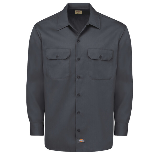 Men's Long-Sleeve Traditional Work Shirt
