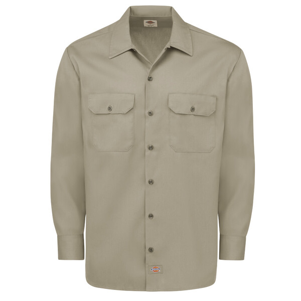 [5574DS] Men's Long-Sleeve Traditional Work Shirt