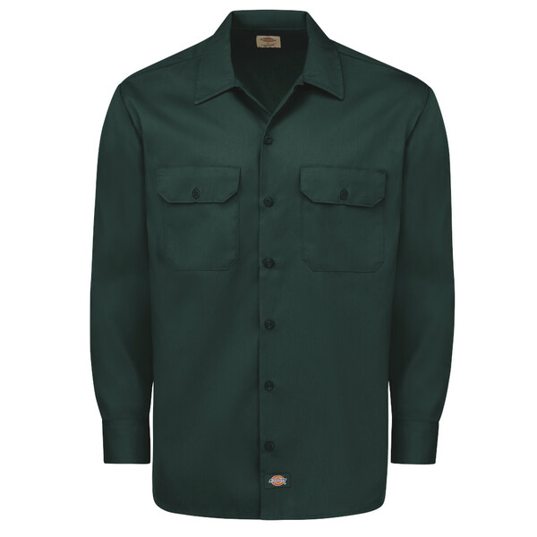 Men's Long-Sleeve Traditional Work Shirt