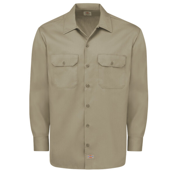 [5574KH] Men's Long-Sleeve Traditional Work Shirt