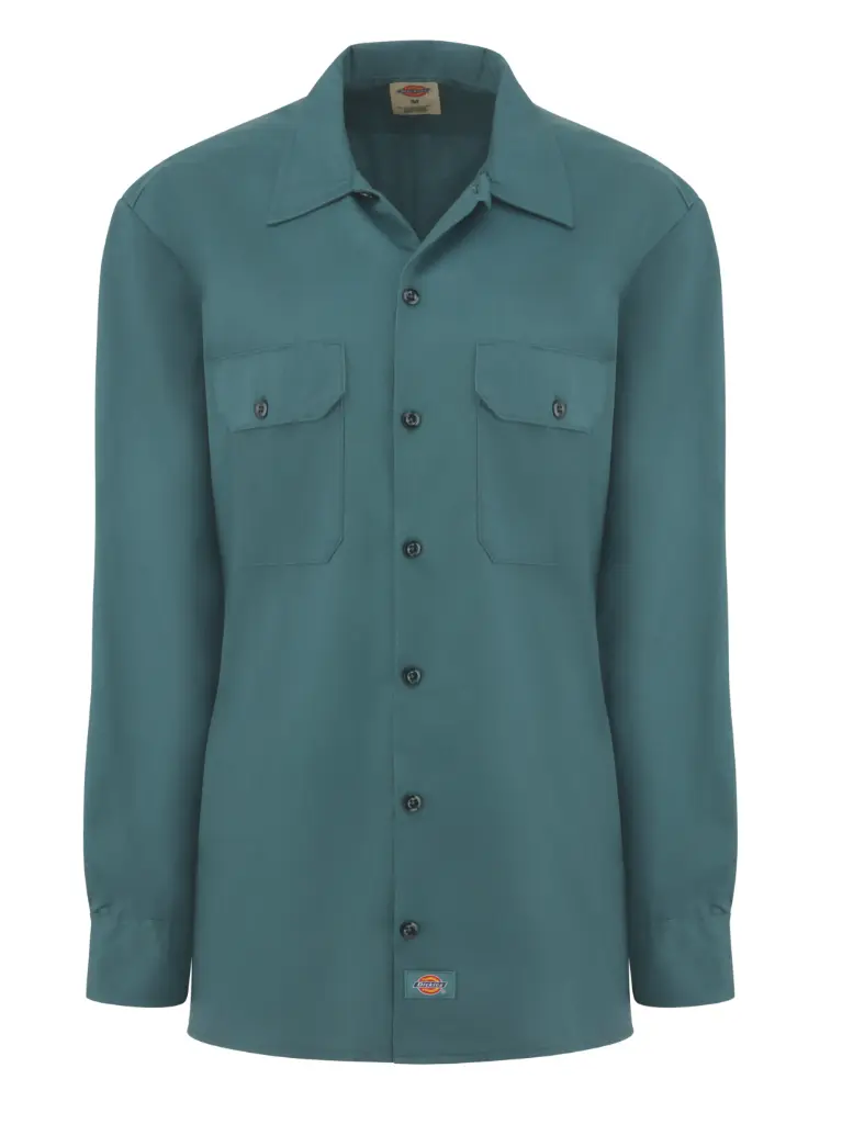 Men's Long-Sleeve Traditional Work Shirt
