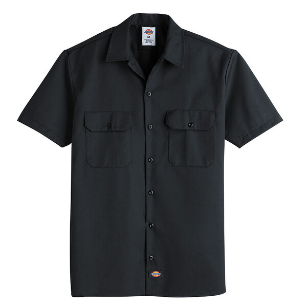 Men's Short-Sleeve Traditional Work Shirt