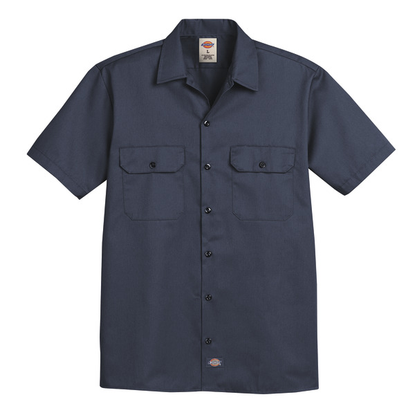 Men's Short-Sleeve Traditional Work Shirt
