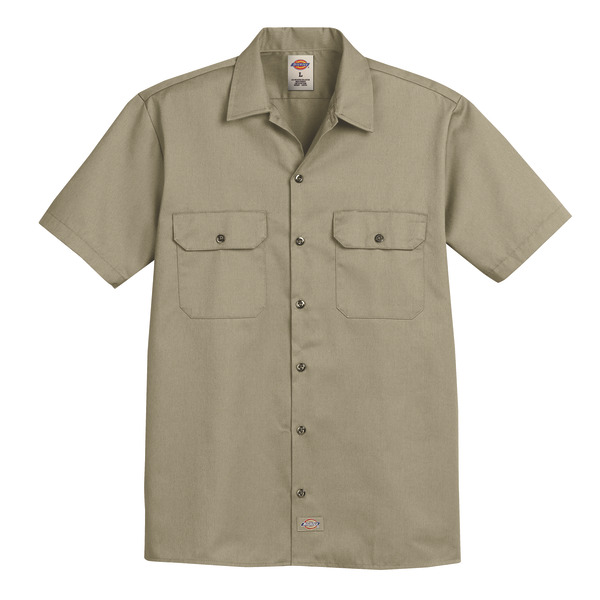 [2574KH] Men's Short-Sleeve Traditional Work Shirt