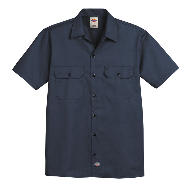 [2574NV] Men's Short-Sleeve Traditional Work Shirt
