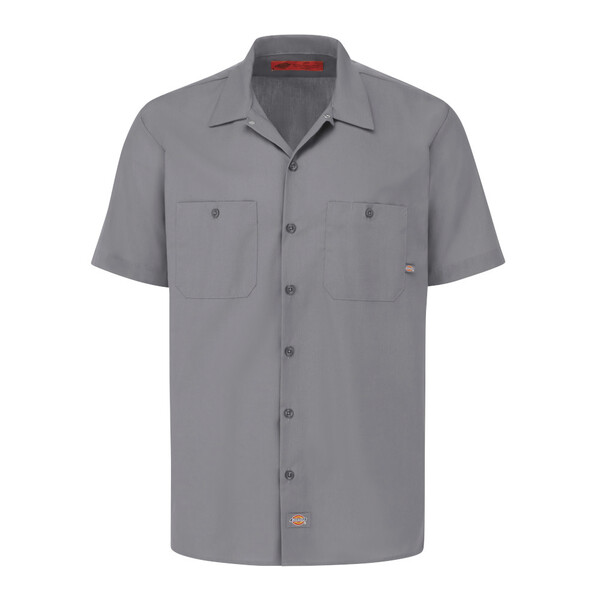 Men's Industrial Short-Sleeve Work Shirt