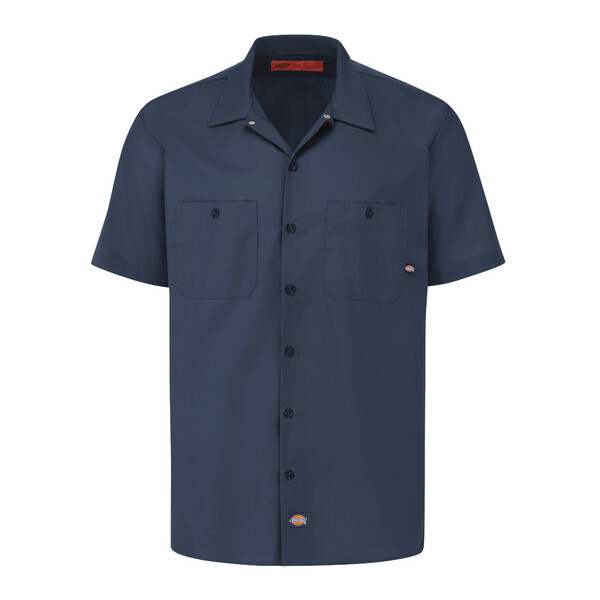 Men's Industrial Short-Sleeve Work Shirt