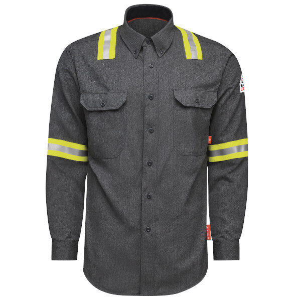 [QS50EV] iQ Series Enhanced Visibility Comfort Woven Lightweight Shirt