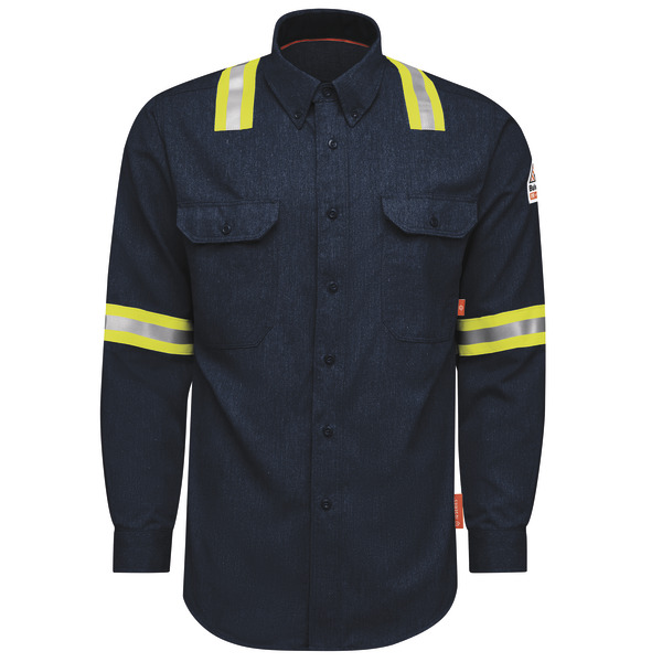 [QS50NE] iQ Series Enhanced Visibility Comfort Woven Lightweight Shirt