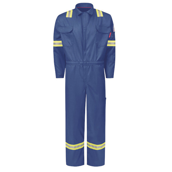 [QC22RE] iQ Series Men's Midweight Enhanced Visibility Mobility Coverall