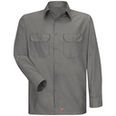 Men's Long Sleeve Solid Rip Stop Shirt