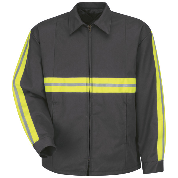 [JT50EC] Men's Enhanced Visibility Perma-Lined Panel Jacket (XS)