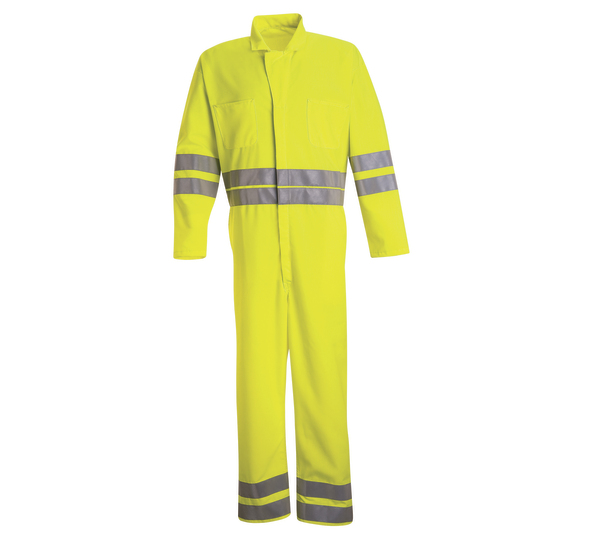 [CT10HVB] Hi-Visibility Zip-Front Coverall (XS)