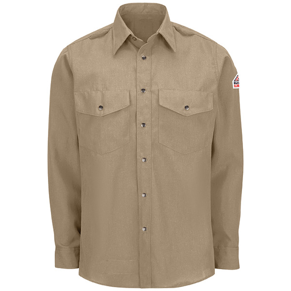 [SNS2TN] Men's Lightweight Nomex FR Snap-Front Shirt (S)