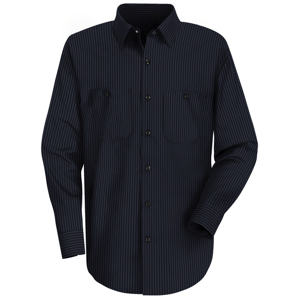 [SP14NL] Men's Long Sleeve Durastripe® Work Shirt (XS)