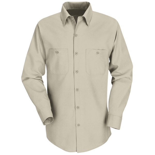 [SP14LT] Men's Long Sleeve Industrial Work Shirt (XS)