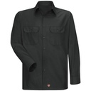 Men's Long Sleeve Solid Rip Stop Shirt
