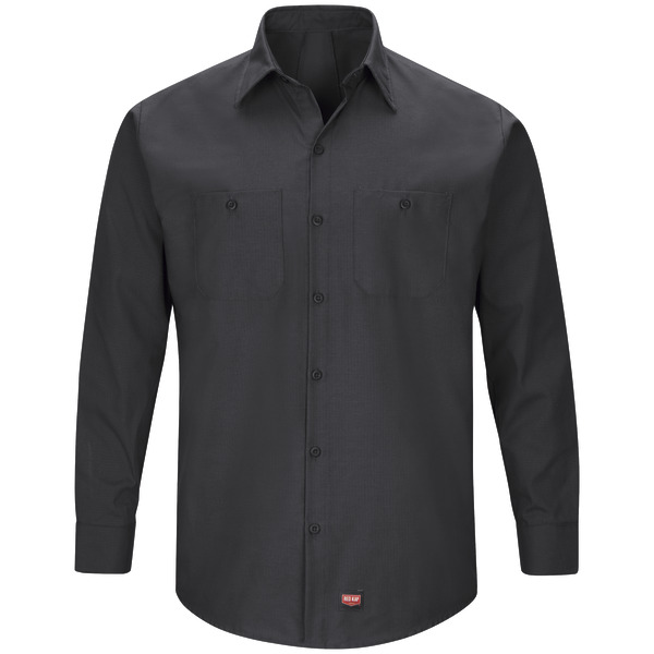 [SX10BK] Men's Long Sleeve Work Shirt with MIMIX® (XS)